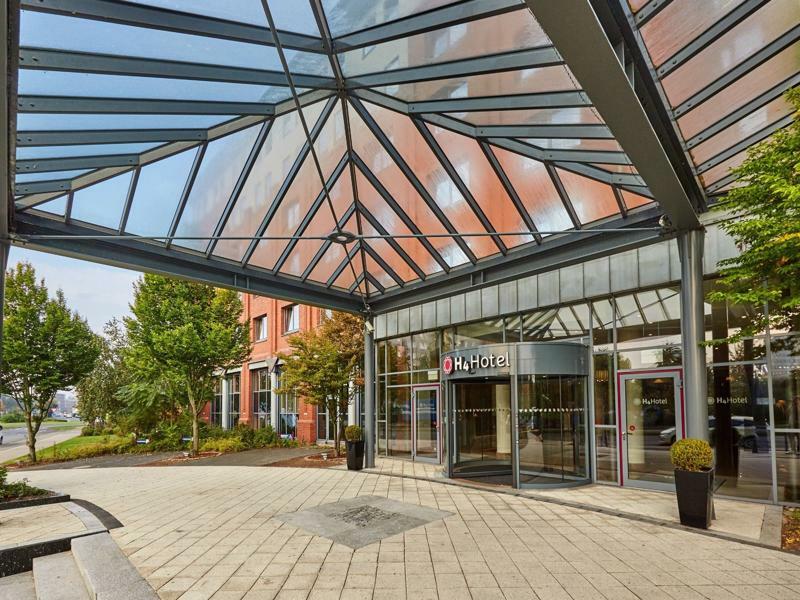 H4 Hotel Hannover Messe Laatzen Bagian luar foto